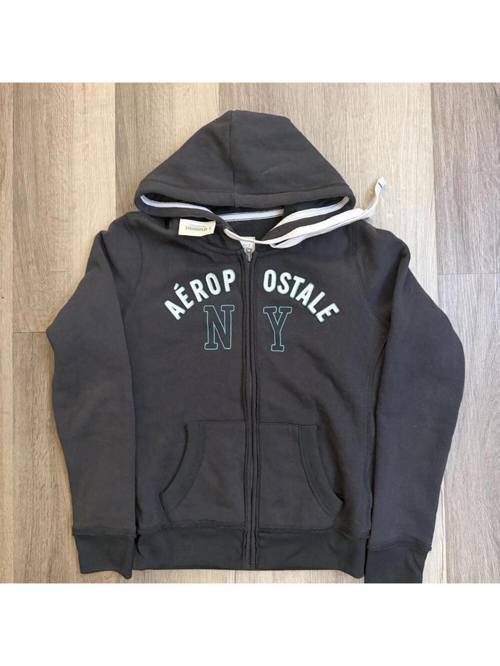 Nwt Y2k Aeropostale women’s zip up hoodie size L #aeropostale #zipup